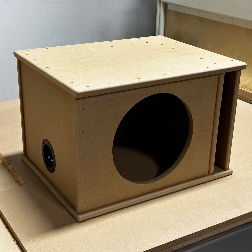 Flat Pack Series - Single 12" 1.75 Cf Net Ported Enclosure